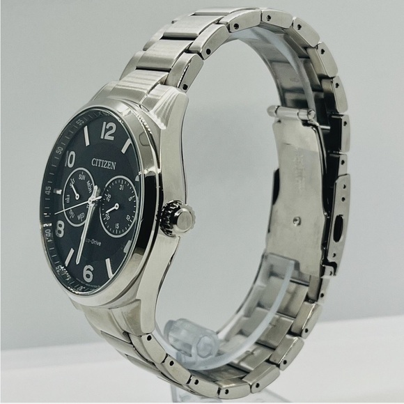 Citizen Eco-Drive Corso Stainless Steel Men's Watch AO9020-84E Brand New - Picture 9 of 9